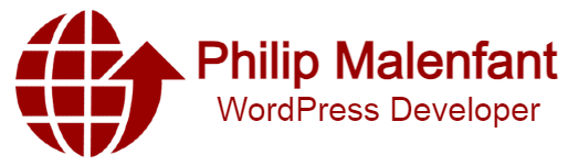 Philip Malenfant. WordPress Developer.